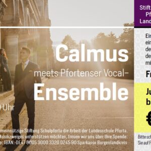 Calmus-Ensemble meets Pforte - Ticket ermäßigt