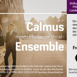 Calmus-Ensemble meets Pforte - Ticket Vollzahler