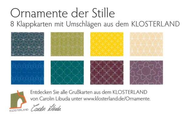 Kartenset - Ornamente der Stille